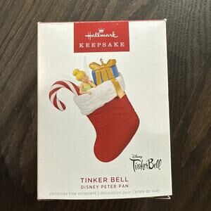2022 Hallmark Christmas Ornament Disney Tinker Bell Peter Pan